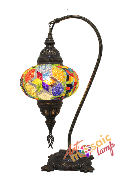 Camel Neck Mosaic Lamp 17303