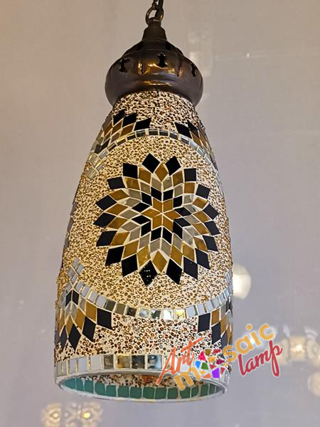 Bar Mosaic Hanging Lamp 001 - Art Mosaic Lamp