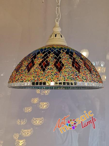 Bar Mosaic Hanging Lamp 003 - Art Mosaic Lamp