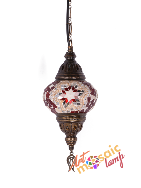 Single Pendant Mosaic Lamp 13001