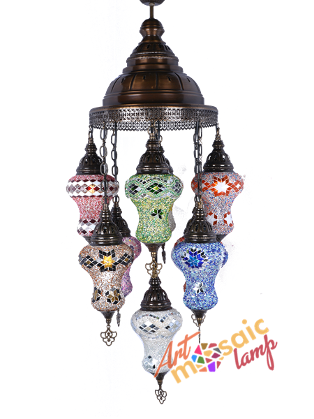 Classic Mocaic Chandelier 16009-XK