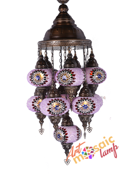 Classic Mocaic Chandelier 17111-XK