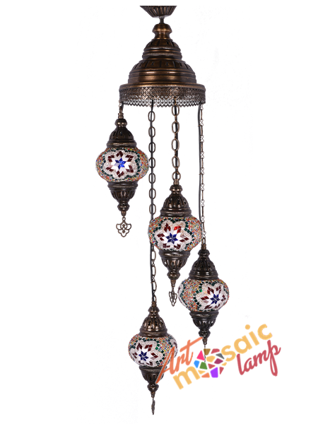 Mosaic Spiral Chandelier 13104-SK