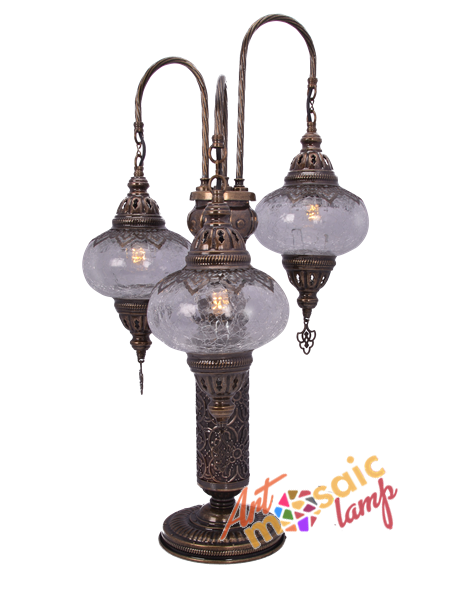 Ottoman Desing 3 Glass Lampshade 1727